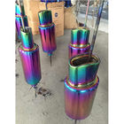 Stainless Steel Exhaust Pipe Rainbow Color PVD Vacuum Coating Machine