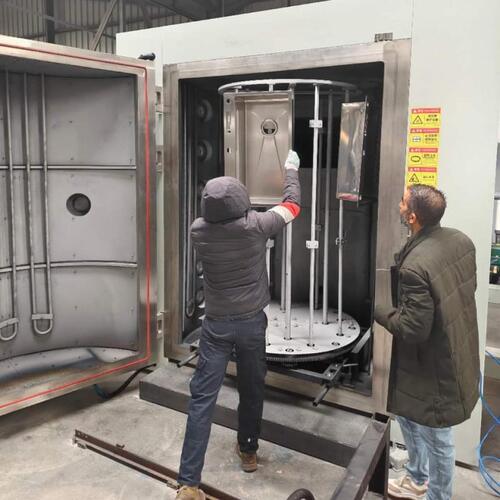 latest company news about 1800mm PVD Coating Machine Successfully Delivered to Algeria for Stainless Steel Sink Production