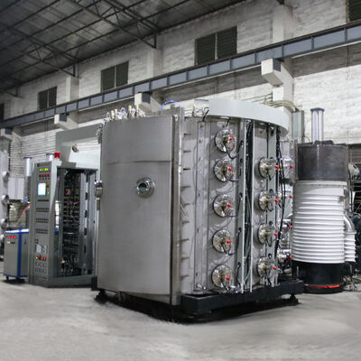 Skin-friendly PVD Coating Machine For Watch Parts With Matte Gunmetal Mirror Silver Decorative Finish