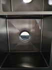 Stainless Steel Water Basin PVD Vacuum Coating Machine Vertical Single Front Door
