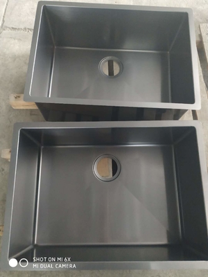 Kitchen Sink / Basins / Faucet Decorative Color Gold Pvd Chrome Titanium Vacuum Coating Machine