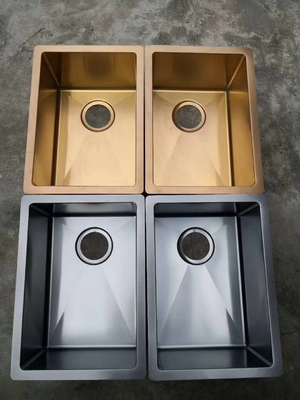 High Ionization Rate Kitchen Water Sink Cathodic Arc Deposition System  For Rose Gold Black Color