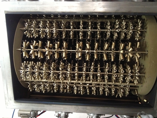 Bright Metallic Gloss Stainless Steel Hardware Accessory PVD Gold Coating Titanium Nitride Coating Machine