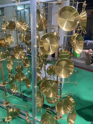 Multi Arc Titanium Gold PVD Coating Machine / Stainless Steel Gold Pvd Vacuum Coating Equipment For Ceramic