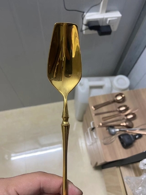 Stainless Steel  Fork And Spoon Titanium Nitride PVD Vacuum Coating Machine