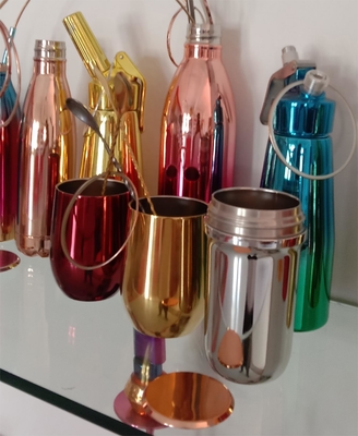 Stainless Steel Artware Artwork Metal Vacuum Coating Pvd Equipment For Gold Plating