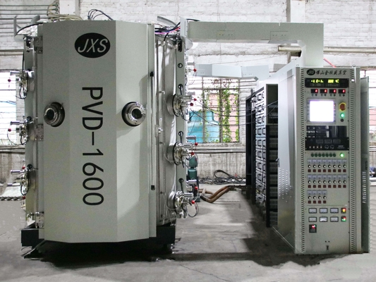 High Vacuum PVD Metallization Coating Machines Machine For PVD Plastic Chroming Metallizing Plant