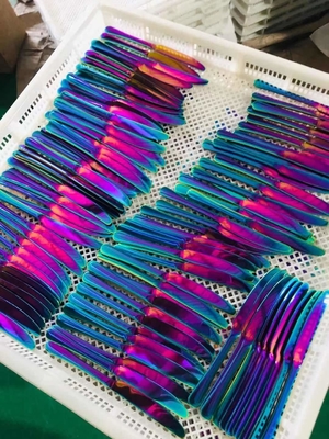 TiN PVD Vacuum Coating Decorative Coating Server For Nylon , Metal , Glass , Ceramic Coating Machine