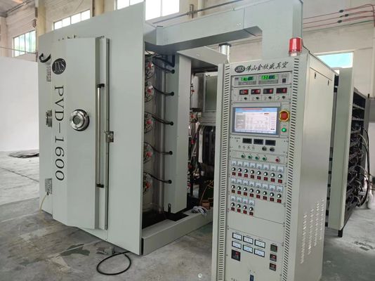 CrN TiN ZrN PVD Vacuum Coating Machine For Steel Tools And Molds With PLC And Pump High Productivity