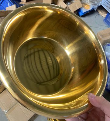 Stainless Steel PVD Vacuum Coating Machine with Gold Metallization High Productivity Full Auto Control