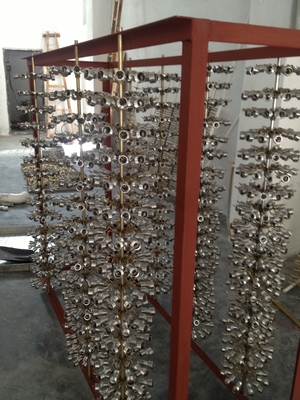 High Energy Efficiency Vertical Loading Stainless Steel Sheet Panel Plate PVD Vacuum Coating Machine