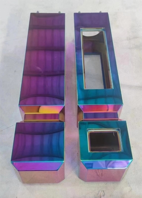 Titanium Gold PVD Ceramic Coating Machine Vacuum Metal Electroplating Machinery With Auto Control