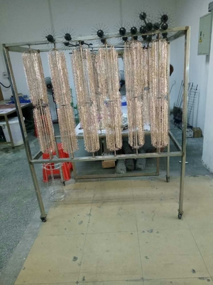 Stainless Steel Sheet / Furniture Parts Gold PVD Vacuum Coating Machine