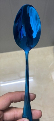 Ceramics Plastic Cutlery Vacuum Metalizing Machine / Vacuum PVD Coating Machine For Plastic Spoons And Forks