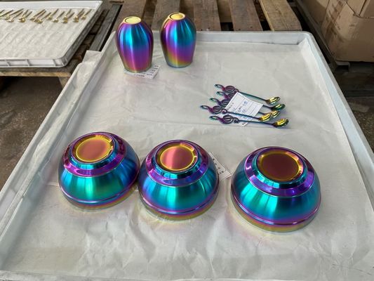 Ceramic Pvd Vacuum Coating Machine Pvd Vacuum Plating Equipment For Gold Color Plating