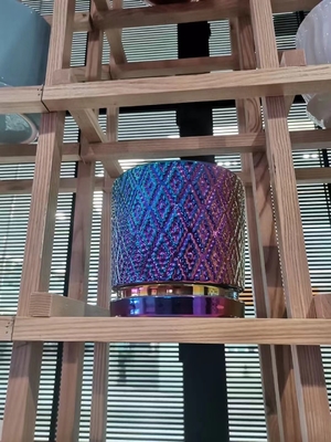Stainless Steel Exhaust Pipe Rainbow Color PVD Vacuum Coating Machine