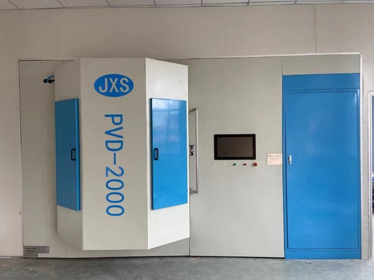 High Ionization Rate PVD Vacuum Titanium Nitride Coating Machine For Stainless Steel Door Frame Lighting Hardware