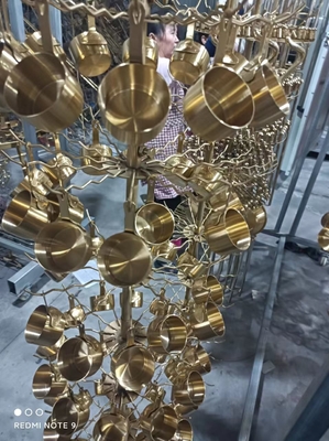 High Efficiency Rainbow Color Stainless Steel Multi Arc Ion PVD Coating Machine