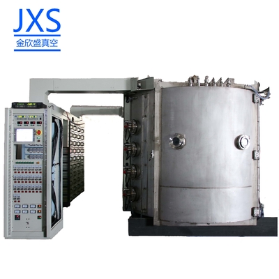 High Efficiency Energy Saving Titanium PVD Vacuum Coating Machine For Rainbow Golden Rose Gold Gray Color