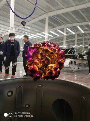 Touch Screen Tile Coating Machine , Titanium Gold PVD Coating Machine