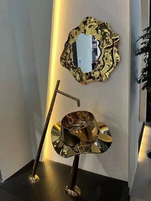 PVD Vacuum Coating Machine With Anti-Fingerprint Coating And Full Auto System For Sanitary Ware Production