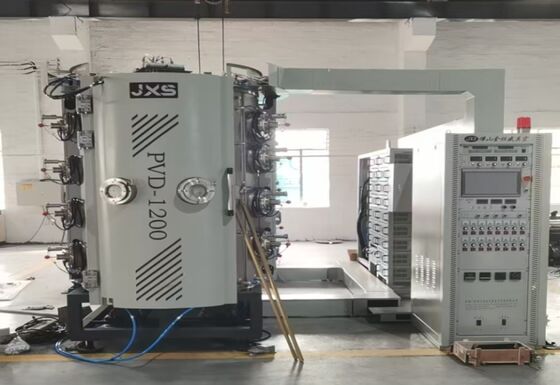 Cutlery PVD Coating Machine with Full Auto Operation Multi-color Gold Rose Gold Black Plating for Tableware Production