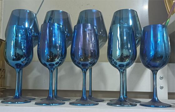 Drinking Glass PVD Coating Machine with Colorful Decorative Coating Smooth Finish and Full Auto Control