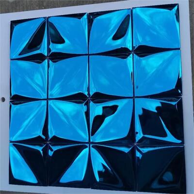 Full Auto PVD Coating Machine for Decorative Color Coating with Strong Adhesion on Glass Bricks