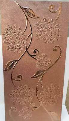Champagne Gold and Rose Gold PVD Vacuum Coating Tile with Bright Color for Decorative Applications
