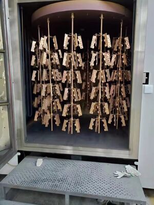 PVD Vacuum Coating Machine with Anti-Corrosion Coating High Wear Resistance and Full Auto Control System for Lock Parts