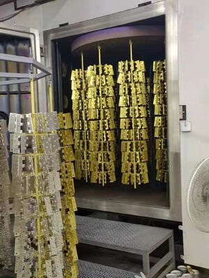 PVD Vacuum Coating Machine with Anti-Corrosion Coating High Wear Resistance and Full Auto Control System for Lock Parts