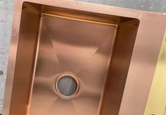 Stain-Resistant PVD Coating Machine with Hygienic Metallic Finish and Full Auto Control System for Kitchen Fixtures
