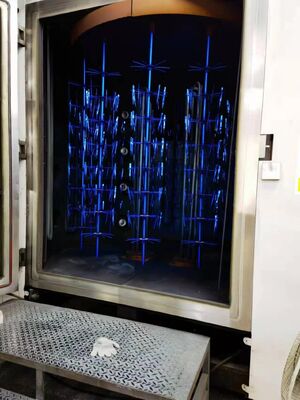 Suptter Coating Machine For Tweezers, Conductive PVD Vacuum Plating Equipment For Electronic Assembly Tweezers