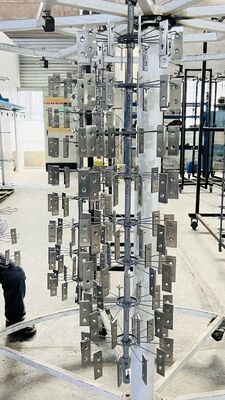 Scratch-Resistant Full Auto PVD Coating Equipment with Stainless Steel Chamber for Hardware