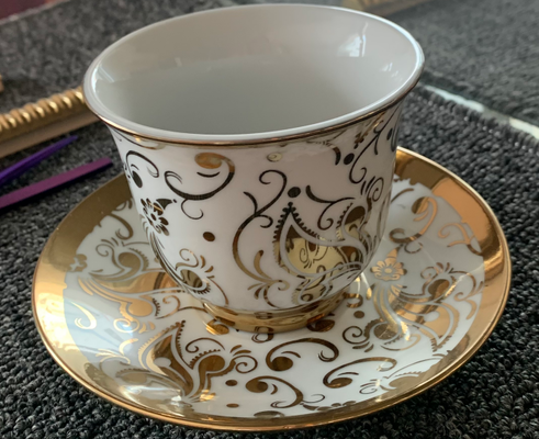 Fine PVD coating brings unique metallic luster on ceramic mug surfaces, enrich product appearance and add premium value for daily drinkware and gift sets
