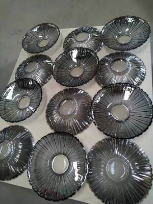 PVD Vacuum Coating Attaches Gorgeous Metallic Film On Glass, Widely Applied For Decorative Glass, Drink Glass And Home Ornamental Glass Production
