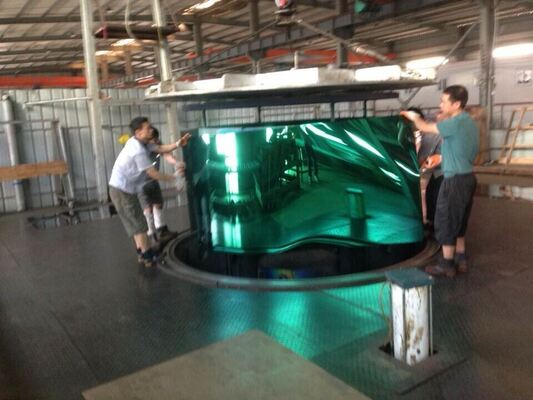 Wear Resistant Uniform Matte Mirror Finish PVD Plating Machine for Large Stainless Steel Furniture Components