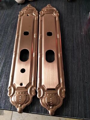 PVD Vacuum Coating Machine For Door Lock Hardware With Scratch Resistant High Gloss Metallic Finish And Full Auto Control