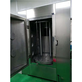 High Depositing Speed Glassware Glass Crystal PVD Vacuum Coating Machine For Gold Color