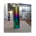 Strong Film Adhesion Motorcycle Stainless Steel Exhaust Pipe Tube PVD Vacuum Coating Machine For Rainbow Color