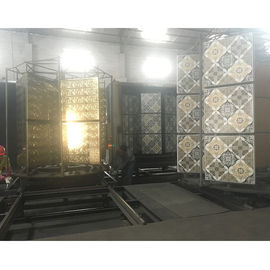 Customized Size Uniform Coating Thickness PVD Vacuum Multi Arc Ion Ceramic Tile Coating Machine