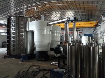 Safe Ceramic Tile PVD Coating Machine With Vertical Single Door Structure