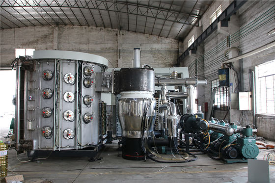 Cathodic Arc Glass Cup Vacuum Plating Machine With Single Front Door