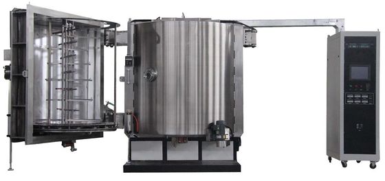 Double Front Open Doors Plastic Vacuum Metalizing Machine