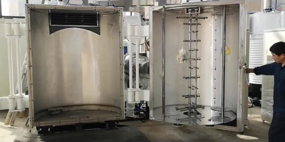2 Front Open Doors Plastic Evaporation Vacuum Coating Machine