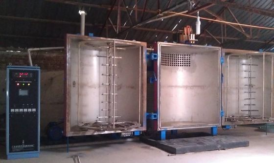 Vertical ABS PP PC PMMA PET Vacuum Metallizing Machine