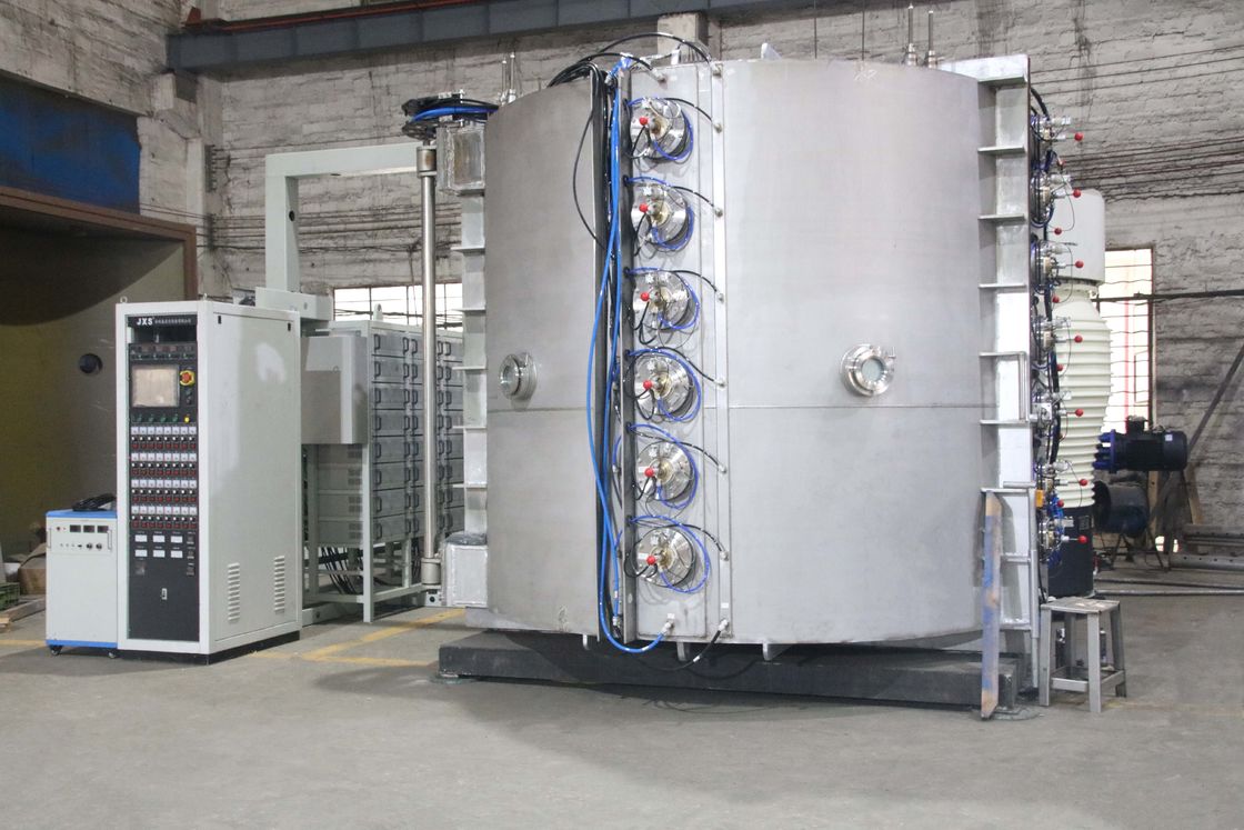 High Efficiency PVD Coating System with Bright Metallic Gloss and Full Auto Control for Stainless Steel Jewelry and Glass