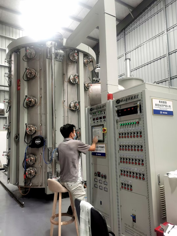 Multi Arc Ion Titanium Coating Machine For Stainless Steel Door Handle Lock Pipe Tube