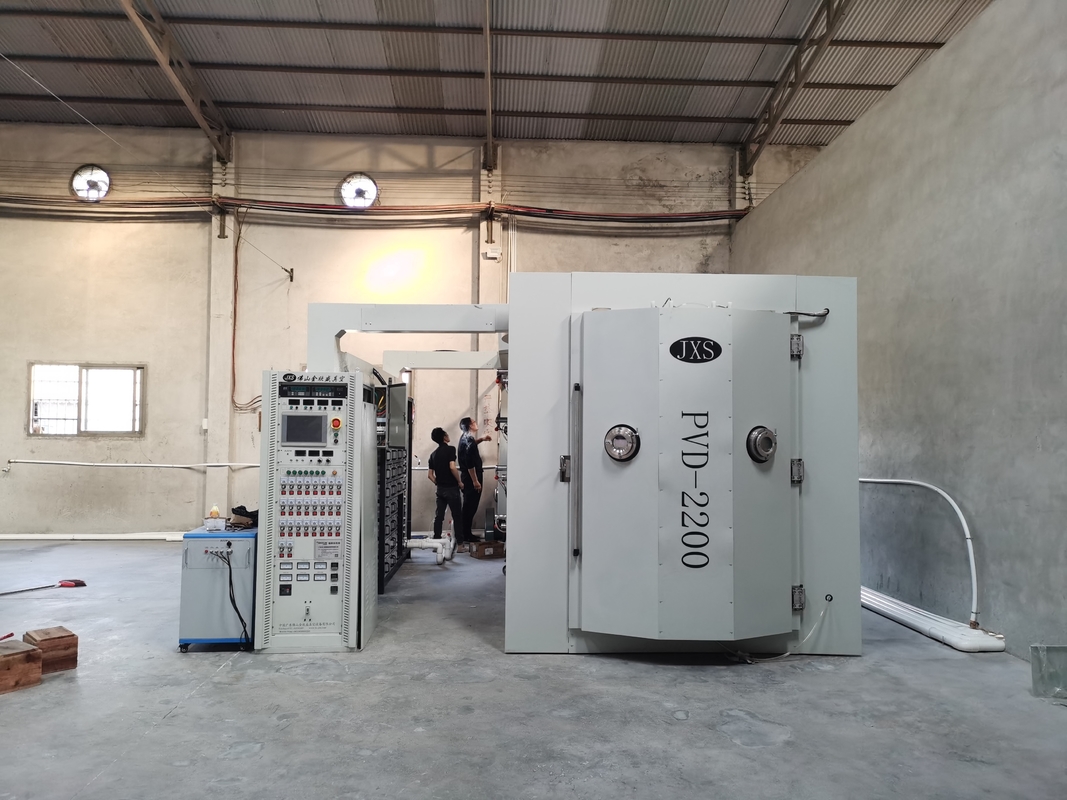 Customized Size Stainless Steel Metal PVD Vacuum Coating System For Golden Rose Gold Blue Gray Black Rainbow Color