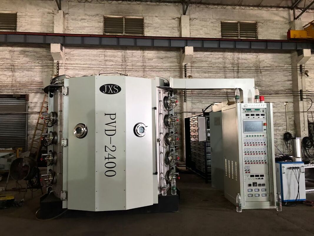 Drinking Glass PVD Coating Machine with Colorful Decorative Coating Smooth Finish and Full Auto Control